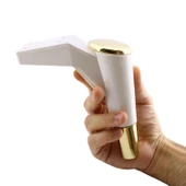 Maya Lüks Mobilya Kanepe Sehpa Tv Ünitesi Koltuk Ayağı 15 Cm Krem Gold Baza Ayakları thumbnail 5