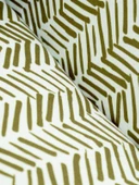 SoftMicro İskandinav Desenli Boho 180x220 cm Koltuk Örtüsü Şalı, Kanepe Örtüsü, Tv Battaniyesi Yeşil thumbnail 5