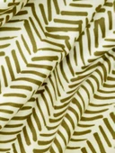 SoftMicro İskandinav Desenli Boho 180x220 cm Koltuk Örtüsü Şalı, Kanepe Örtüsü, Tv Battaniyesi Yeşil thumbnail 6