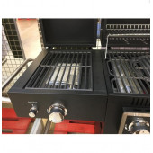 Tarrington House Combo Dolaplı 3 Brülör Gazlı ve Kömürlü Döküm Izgaralı Barbekü Mangal - 6