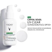Vichy Capital Soleil UV-Clear SPF50+ Fluid Güneş Kremi 40 ml - 2