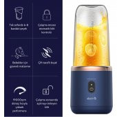 DEERMA DEM-NU6 PORTATİF ŞARJLI KİŞİSEL BLENDER - 2