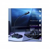 AU-GM31 Profesyonel Masaüstü USB Oyuncu Mikrofonu - 2