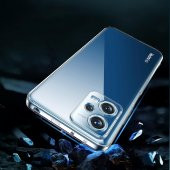 Xiaomi Redmi Note 12 Pro 5G Kılıf Kamera Korumalı Silikon Şeffaf Arka Kapak - 5