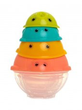 Zuzu Toys İç İçe Geçmeli Kaplar 3in1 4074 Bebek Oyuncağı - 1