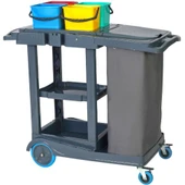 Okul Kat Temizlik Arabası - 1