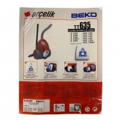 Arçelik Arçelik S 6255 B,S 6355 YP Orjinal Elektrikli Süpürge Toz Torbası (5 Adet) - 1