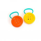 Zuzu Toys Düğme Çıngırak 2li 4118, Bebekler İçin Çıngırak - 2