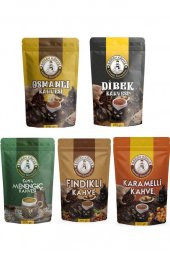 ESKİSİ 5’li - Set | Osmanlı Kahvesi-dibek Kahvesi-sütlü Menengiç Kahvesi-karamelli Kahve-fındıklı Kahve - 1