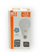 Cmsolar 15w Led Beyaz ışık Ampul E27 Duylu - 1