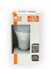 Cmsolar 15w Led Beyaz ışık Ampul E27 Duylu - 2