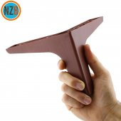 Mobilya Kanepe Çekyat Sehpa TV Ünitesi Koltuk Ayağı 12 cm Ceviz Baza Ayak - 6