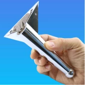 Gonca Lüks Mobilya Kanepe Tv Ünitesi Koltuk Ayağı 23 Cm Krom Renk Konsol Ayakları thumbnail 6