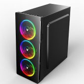 İzoly Rengar i5-750 8GB 256GB SSD GT740 4GB Oyuncu Masaüstü Bilgisayarı thumbnail 1