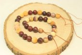 Jasper Taşı YARIM Dizi 9-10mm Aralığı (25880) (18cm uzunluğundadır) - 1
