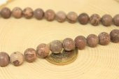 Jasper Taşı YARIM Dizi 9-9.5mm Aralığı (25830) (18cm uzunluğundadır) - 2