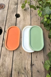 Elips Şekilli Tepsi Kalıbı (95mmx180mmx17mm) (Silikon) ( 1 Adet ) - 4
