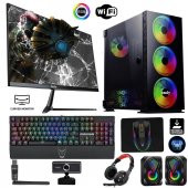 İzoly Beta X i3-10100F 32GB 512GB M.2 NVMe RTX2060S 8GB 24" Oyuncu Masaüstü Bilgisayarı - 1