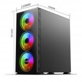 İzoly Beta X i3-10100F 32GB 512GB M.2 NVMe RTX2060S 8GB 24" Oyuncu Masaüstü Bilgisayarı - 3