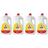 Fairy 2600 ml 4'lü Limon Kokulu Sıvı Bulaşık Deterjanı - 1