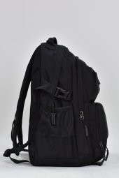 Elatae Unisex Çok Gözlü Günlük Seyahat Okul Sırt Çantası Siyah 51538 - 3