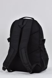 Elatae Unisex Çok Gözlü Günlük Seyahat Okul Sırt Çantası Siyah 51538 - 5