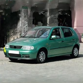 VW Polo HB 1994-1999 Ön Tampon Sağ Sis Farı Üstü Çıtası 6N0853666A thumbnail 1