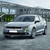 VW Jetta 2011-2014 Ön Tampon Sol Sis Farı Çerçevesi 5C6853665A - 1