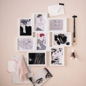 8 Resimlik Kolaj Çerçeve, Beyaz Renk MeridyenDukkan 13x18 cm ABS Plastik Ev-Ofis Dekorasyon Ürünü thumbnail 4