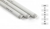 PVC Uzatma Borusu (Beyaz)-75 cm-5 Adet - 2