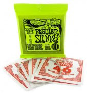 Ernie Ball P02221 Regular Slinky Nickel 10-46 Elektro Gitar Teli - 5