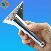 Mobilya Kanepe Sehpa TV Ünitesi Koltuk Ayağı 23 cm Krom Renk Baza Ayak thumbnail 5