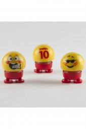 Taraftar Çılgın Kafalar Emoji Sarı-Kırmızı - 1