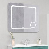 Denko Galata 85 cm MDF Yeşil Banyo Dolabı Takımı ve Boy Dolabı - 5