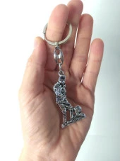 Anahtarlık Atatürk Mustafa Kemal Araba Çanta Cüzdan Süsü Aksesuar Hediye thumbnail 5