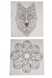 Renklerin Aşkı Büyüklere Boyama Kitabı 1 Adet Ema Boyama Kitabı Büyükler İçin Mandala Yaratıcı Boyama - 3