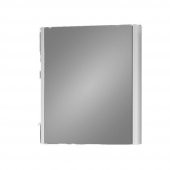 Denko Natalia 60 cm MDF Antrasit Gri Banyo Dolabı Aynalı Üst Modül thumbnail 1