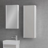 Denko Natalia 25 cm MDF Kül Gri Banyo Boy Dolabı - 2