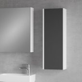 Denko Natalia 25 cm MDF Antrasit Gri Banyo Boy Dolabı - 2