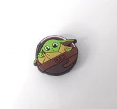 Silikon Baby Yoda 1 Adet Tekli Terlik Süsü Aksesuar - 1