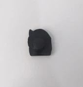 Terlik Ayakkabı Sandalet Tokası Silikon Baby Yoda 1 Adet Tekli Terlik Süsü Aksesuar thumbnail 3