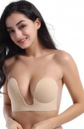 Dode Flora F.K. Lingerie Kadın Push Up Görünmez Kendinden Yapışkanlı Hayalet Büstiyer Sütyen 1309 - 11