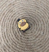 Terlik Ayakkabı Sandalet Tokası Silikon Pokemon Psyduck 1 Adet Tekli Terlik Süsü - 1