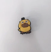 Terlik Ayakkabı Sandalet Tokası Silikon Pokemon Psyduck 1 Adet Tekli Terlik Süsü - 2
