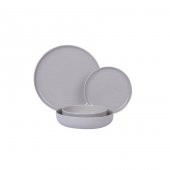 Kütahya Porselen Capri Moderna 24 Parça 6 Kişilik Yemek Takımı Bej 883450 - 1