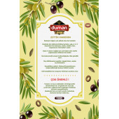 DUMAN GURME Gemlik Yağlı Sele Siyah Zeytin S Boy 290-320 Klb 10 KG - 4