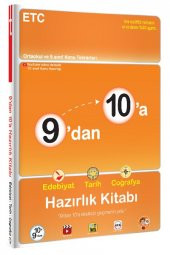 9dan 10a Edebiyat Tarih Coğrafya Hazırlık Kitabı - Tonguç Yayınları - 1