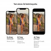 Apple iPhone 12 128 GB Beyaz Cep Telefonu  (Apple Türkiye Garantili) - 5