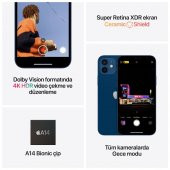 Apple iPhone 12 128 GB Beyaz Cep Telefonu  (Apple Türkiye Garantili) - 6