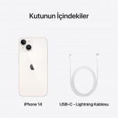 Apple iPhone 14 512 GB Yıldız Işığı (Apple Türkiye Garantili) thumbnail 8